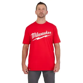 Heavy Duty T-Shirt - Short Sleeve Logo Red 2X