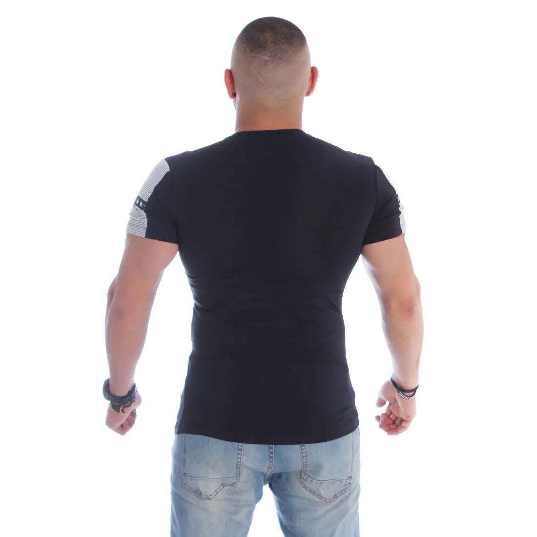 Men T-shirt- navy / made in Turkey -3347